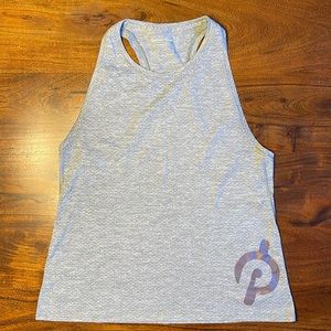 Peloton Outdoor Voices grey mesh tank (M)